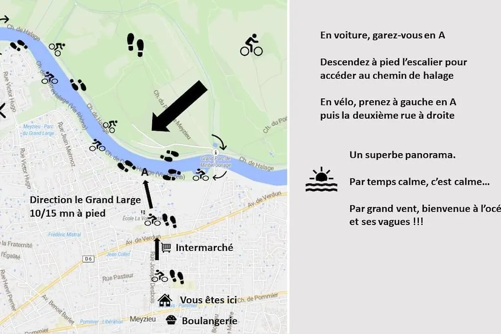 Studio De Charme Pour Sejour Tranquille A Deux Meyzieu Fransa
